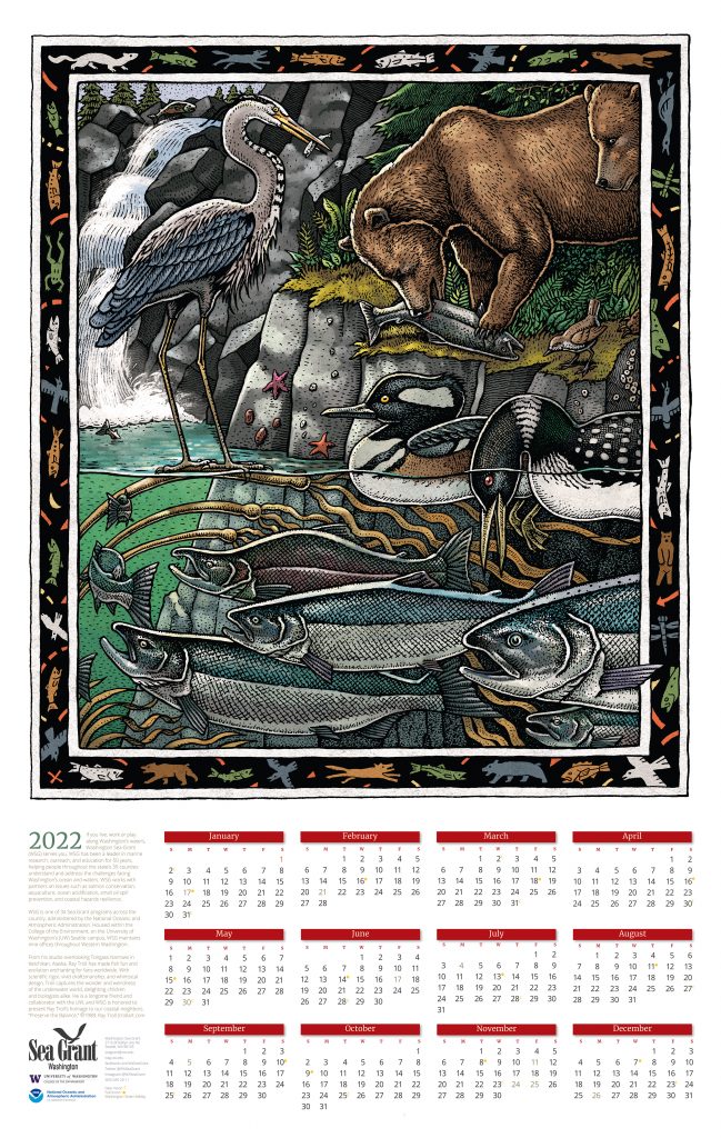 2022CalendarFinalƒ Washington Sea Grant