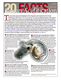 20 Facts about Ocean Acidification