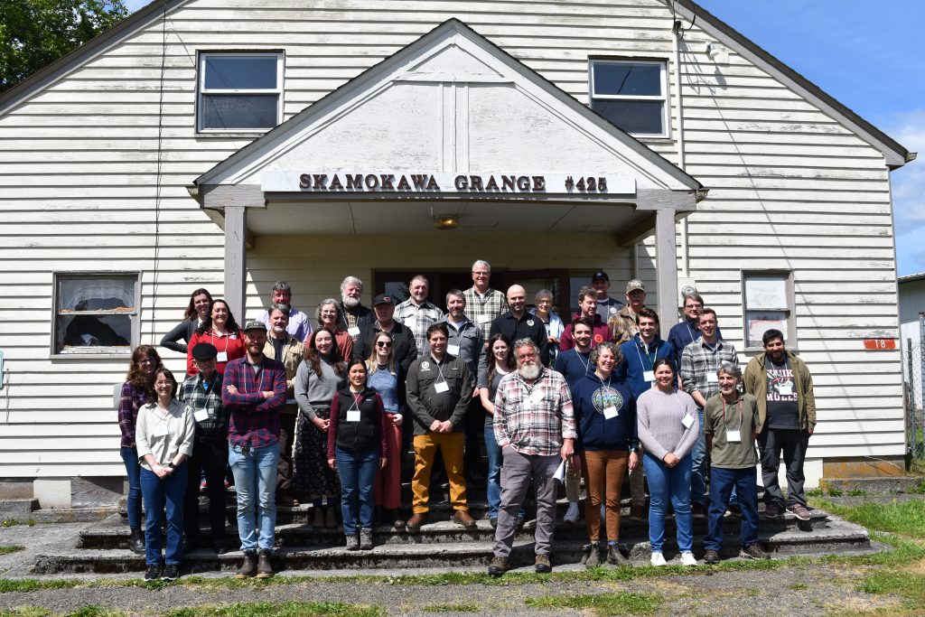 Attendees of the Wahkiakum Common Ground workshop