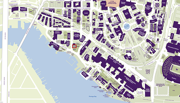 UW Campus Map