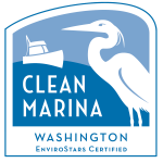 Clean Marina Washington logo